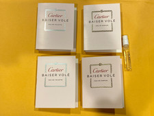 Lot 4 Cartier Baiser Vole~Eau De Parfum Toile...
