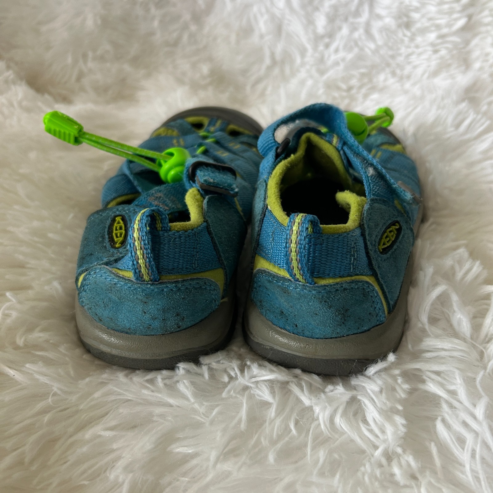 Sandali da trekking Keen bambino taglia 13 bambino blu scarpe acqua unisex