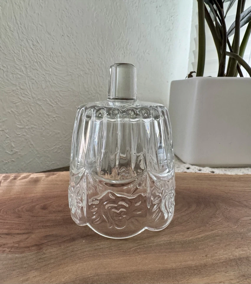 Soporte votivo de clavija de repuesto para interiores y regalos de flores de vidrio transparente prensado para interiores y regalos Foto 3 de 4