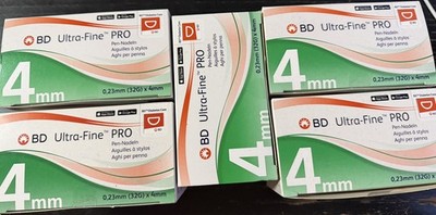 5x BD Ultra-Fine Pro 4 mm Neu Ovp Top Ware