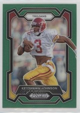 2024 Panini Prizm Draft Picks Green Prizm Keyshawn Johnson #95 8d2