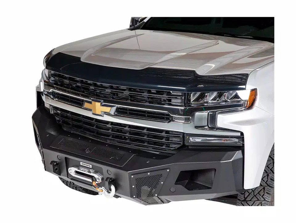 AVS Aeroskin Bug Shield Hood Protector Fits 07-10 Chevy Silverado 2500/3500HD Foto 3 de 4