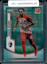 2024 Topps chrome Junior Adamu /275 aqua choice wave #40
