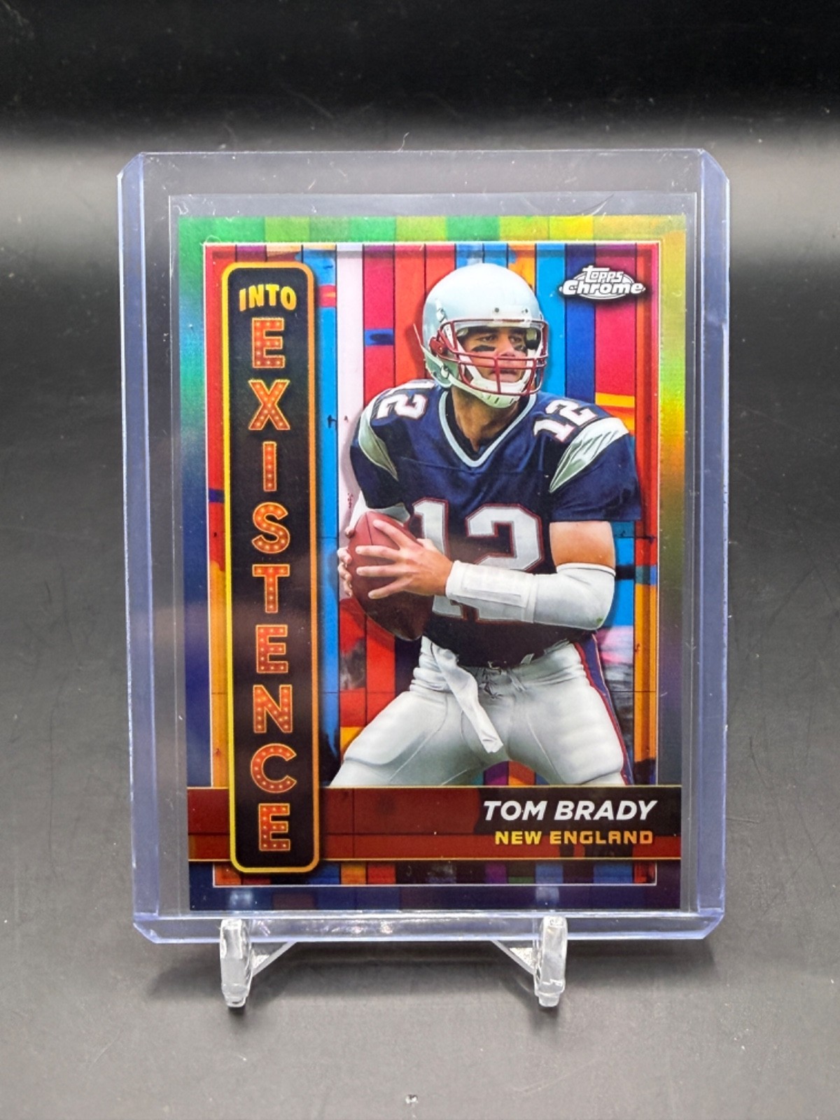 2024 Topps Chrome Tom Brady Into Existence Refractor #IE-7 NB1