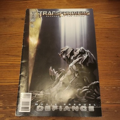 IDW - Transformers: Defiance (2009) #1 cover A Prequel to Revenge of the Fallen