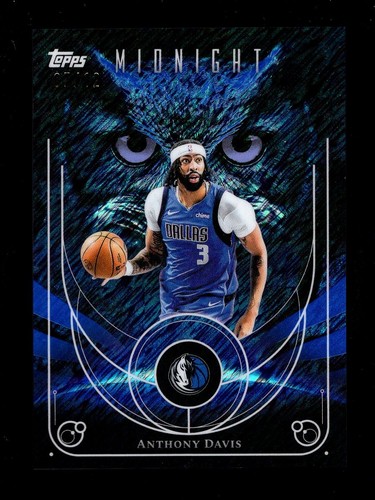 2025-26 TOPPS MIDNIGHT NIGHT OWLS NO2 ANTHONY DAVIS 7/12 MAVERICKS