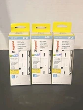 Legrand Radiant 15A GFCI Outlet White 1597WCCD12 Safety Tamper Resistant 3 Pk