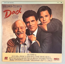 Dad 1989 film LASERDISC VG Ted Danson, Jack Lemmon