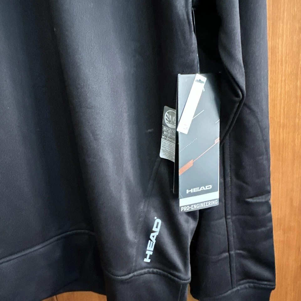 Head Reflective Heat Crew Neck Long Sleeves Men’s Black Small Brand New - Image 2 of 4