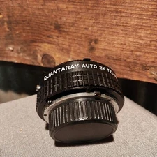 Quantaray Auto 2x Teleconverter (MD) Camera Lens Film Digital Photograph