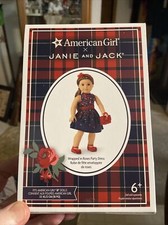 American Girl Janie and Jack  Wrapped in Roses Party Dress  NIB