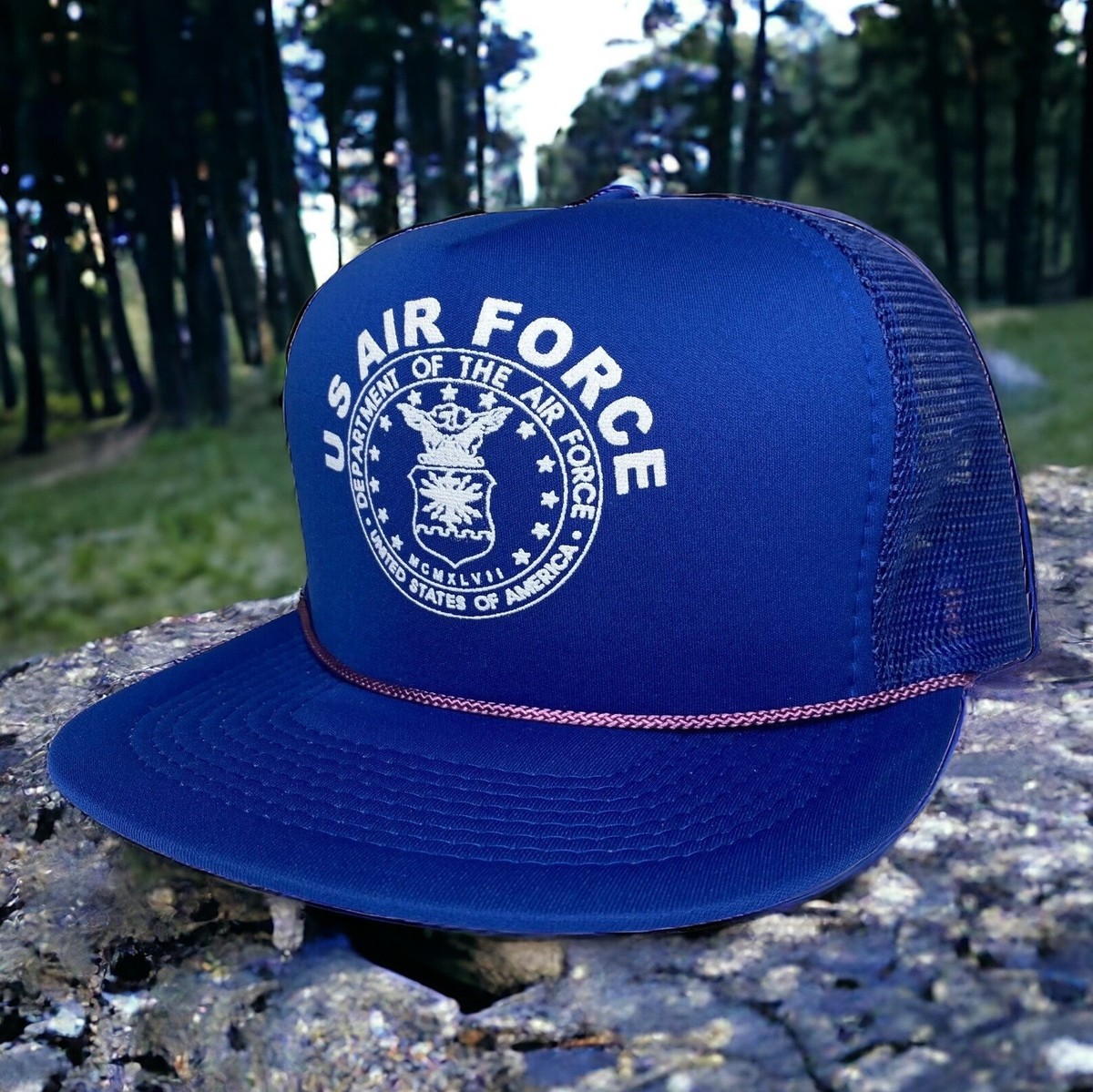 帽子 DEADSTOCK 90s USA Air Force Cap AIR FORCE MILITARY STRAPBACK DEADSTOCK HAT CAP VINTAGE N1 | eBay