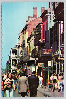 Postcard New Orleans LA Royal Street French Quarter 4x6 