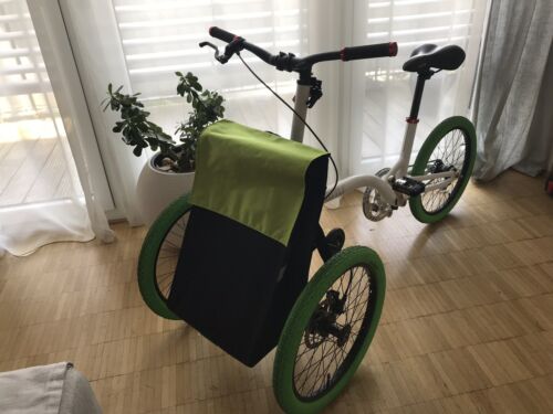 Kiffy Fahrrad Dreirad mit Neigetechnik Cargo bike Lastenrad Faltrad NEU - Bild 6 von 10