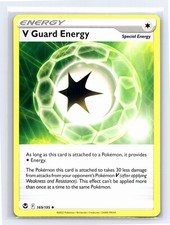 2022 Pokemon TCG - Silver Tempest - V Guard Energy 169/195