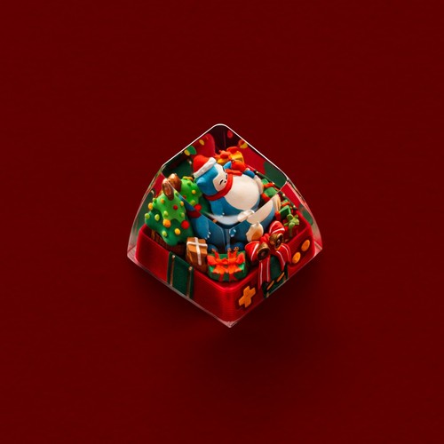 s craft pokemon keycap Snorlax XMAS 24 - Bild 2 von 4