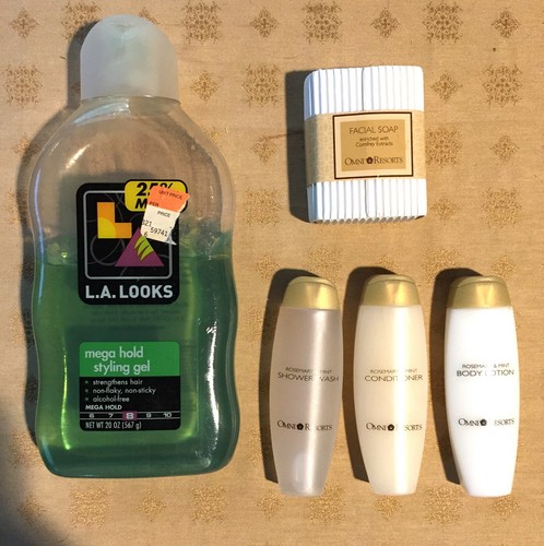 Nivea Lotion, T-Gel Hair Shampoo, Dove Wash, LA Hair Gel, Omni Soap, Set 13 lot - Picture 5 of 9