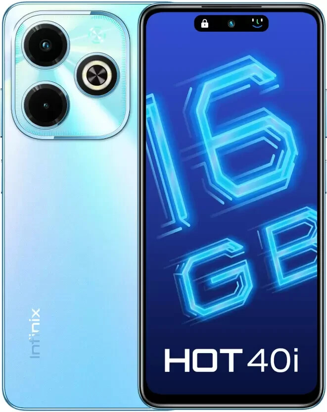 Infinix HOT 40i 256GB 16GB パームブルー Infinix HOT 40i | Palm Blue | 256 GB | 8 GB RAM | Android