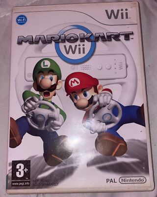 Mario Kart Wii | Nintendo Wii (2008) CIB unbenutzt Code