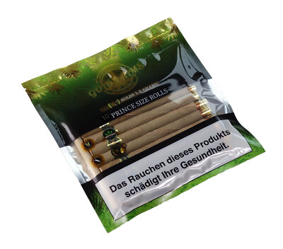 GOLD PALMS Prince Size Blunt Rolls, 10 Stück pro Packung