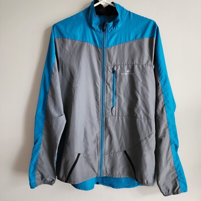 RONHILL Running Jacket Mens Small  Lightweight Shell Windbreaker Performance
