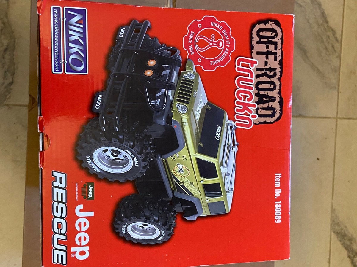 Nikko Radio Control Jeep Rescue Off Road Trucking New Sealed