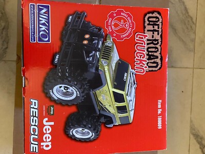 NIKKOラジコン Jeep RESCUE Nikko Off-Road Truck'n Jeep Rescue Radio Control 2005 1:18
