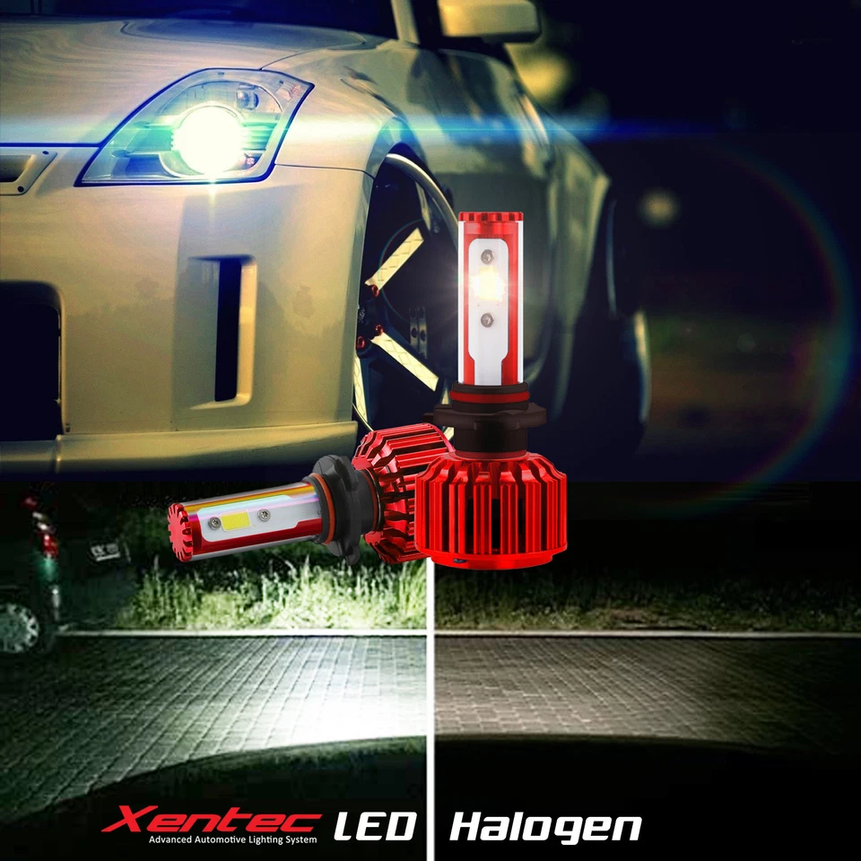 9006 LED Kit HB4 6K 6000K Bulbs Headlight / Fog Lights of Xentec 120W 12800lm - Image 4 of 4