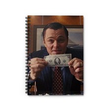 Wolf Of Wall Street Notebook