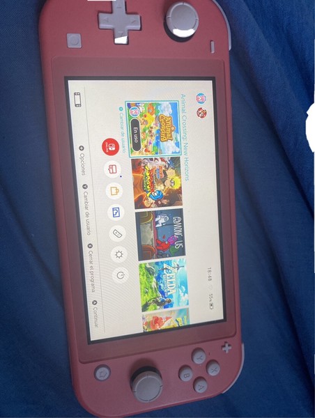 Nintendo Switch Lite Animal Crossing: New Horizons 32GB Consola Portátil - Coral