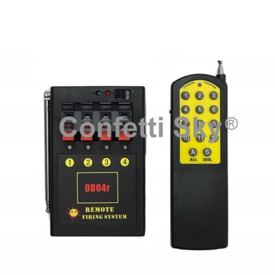 4 cue Wireless Remote FIREWORK FIRING STARTER SYSTEM