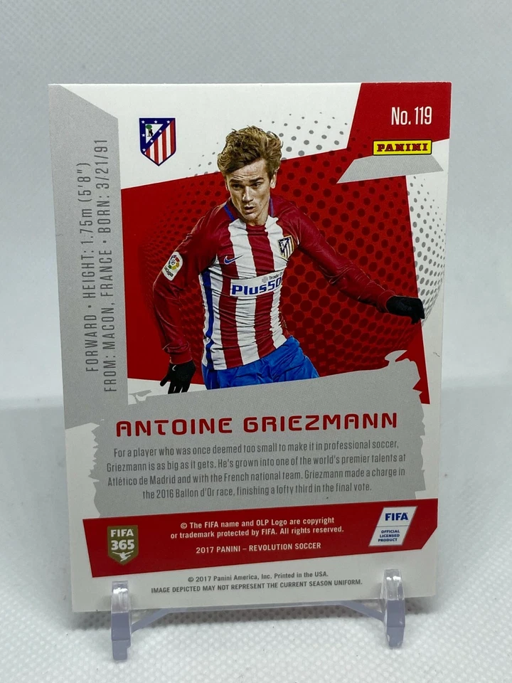 Panini Revolution #119 2017 Antoine Griezmann Foto 2 de 2