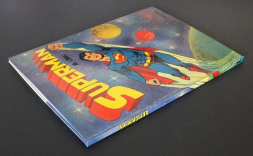 SUPERMAN EL LIBRO 1979 Original Español Vintage Libro Tapa Dura A Todo Color Laida - Imagen 9 de 9