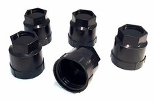 Set Of 5 New Black Lug Nut Lugnut Cover Covers Corvette Camaro Firebird S10 Set Of 5 New Black Lug Nut Lugnut Cover Covers Corvette Camaro Firebird S10
