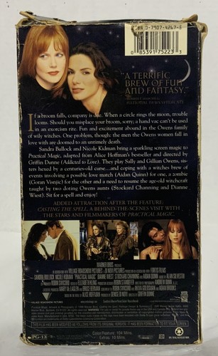 Practical Magic (VHS, 1999, Collectors Edition) - Picture 4 of 7