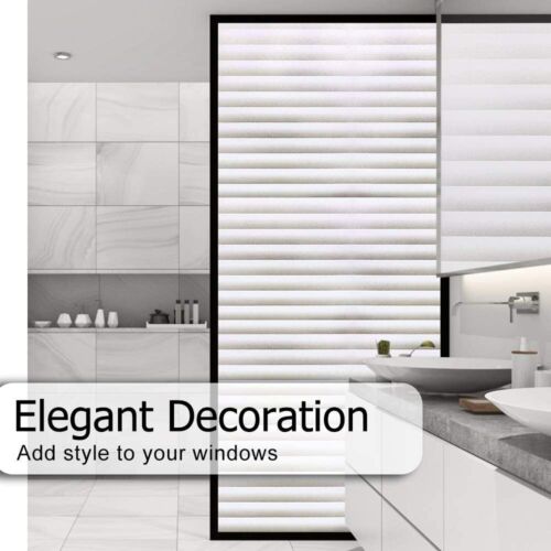Sichtschutzfolie Milchglasfolie Fensterfolie Fenster Folie Selbstklebend 5mx90cm - Bild 25 von 40