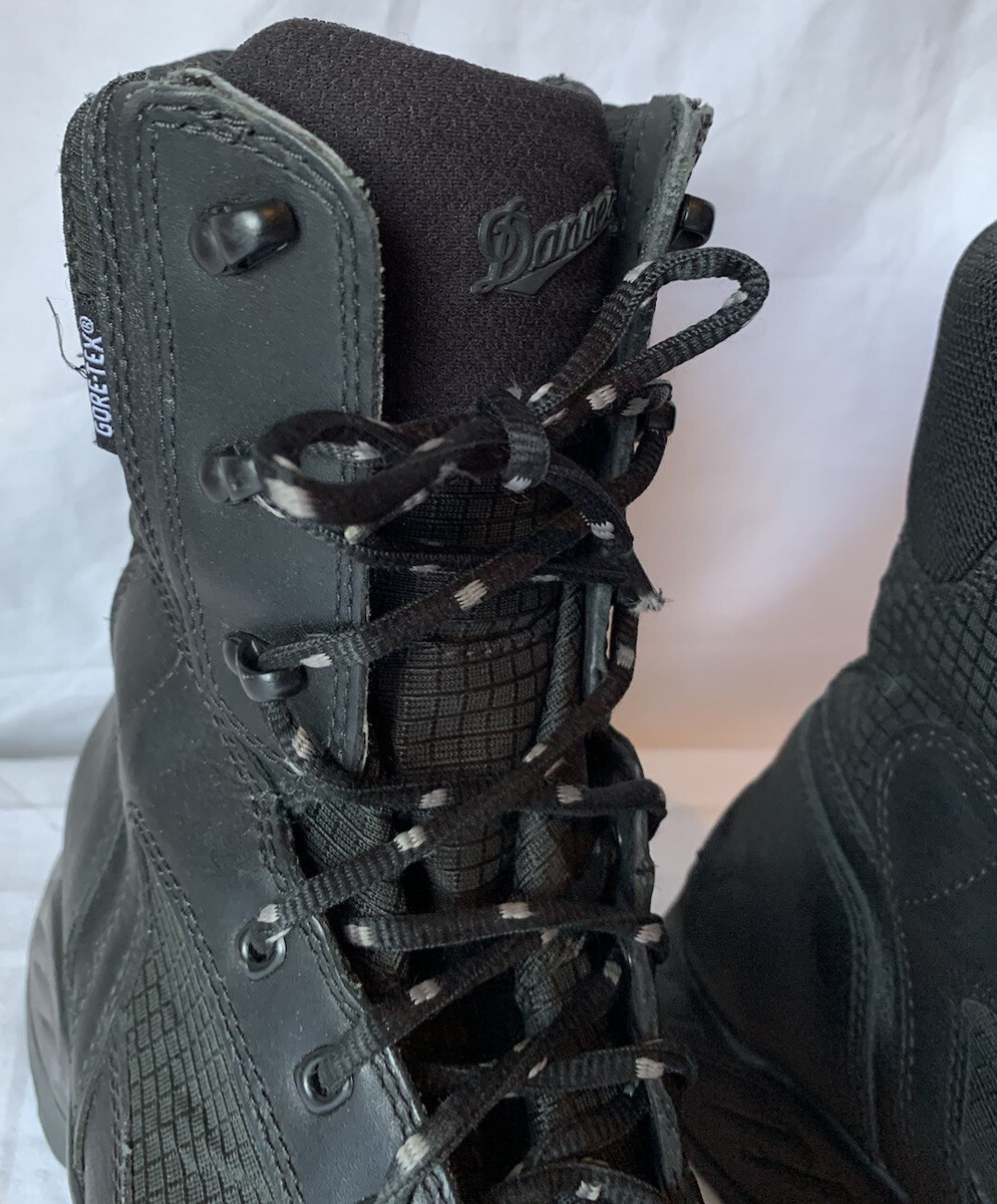 Danner Kinetic GTX‎ 8\'\' Gore-Tex Leather Boots Black 28010 Waterproof Men\'s 10 D danner-mens-kinetic-gtx-8-  main image 3