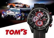 OROLOGIO CASIO EDIFICE TOM'S RACING SOLAR CHRONOGRAPH LTD EQS-900TMS-1AJR TOYOTA