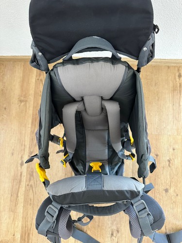 Deuter kid comfort 1 Plus Kindertrage Kraxe Babytrage + Sonnenschutz - Bild 6 von 8