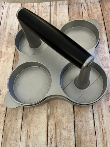 William Somoma mini 4 burger press Black Handle