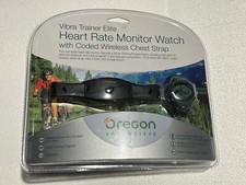 Nuovo orologio cardiofrequenzimetro wireless Oregon Scientific con custodia