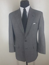 BROOKS BROTHERS Made In USA 100% Wool Sport Coat 2 Btn 1 Vent 42R--Fit 42R-44 R