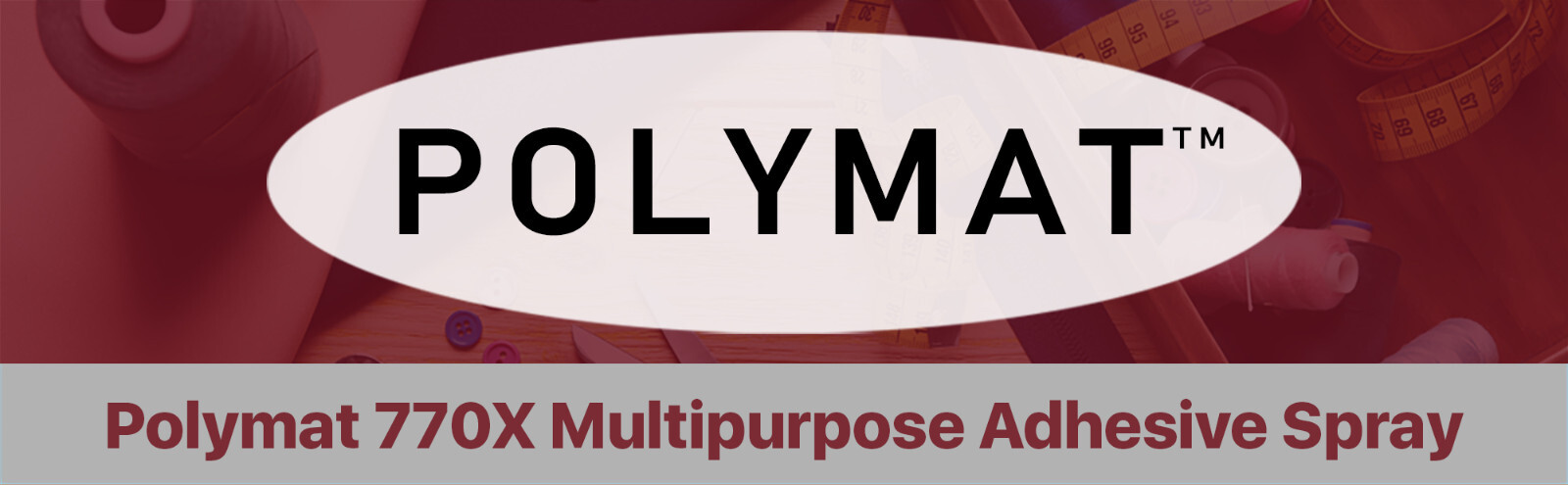 (8) Polymat 770X MULTIPURPOSE CLEAR MIST Spray Glue Adhesive for Fabric Carpet