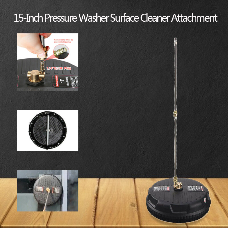 3600 PSI Rating HighPressure Cleaner Scrubber Disc Surface Cleaner Brush 15Inch eBay