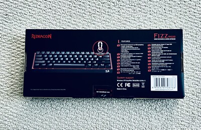 Redragon FIZZ RGB メカニカルキーボード Amazon.com: Redragon K617 Fizz 60% Wired RGB Gaming Keyboard, 61