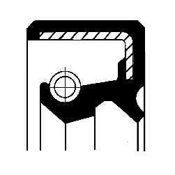 CORTECO 19027894B Shaft Seal, manual transmission for NISSAN
