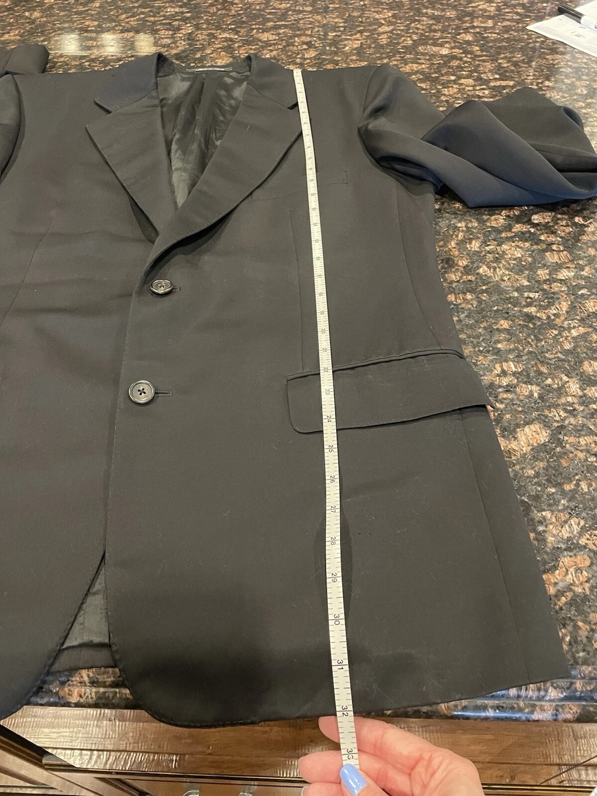 Giacca cappotto sportivo uomo Gucci taglia 52R nero 2 bottoni usata in ottime condizioni