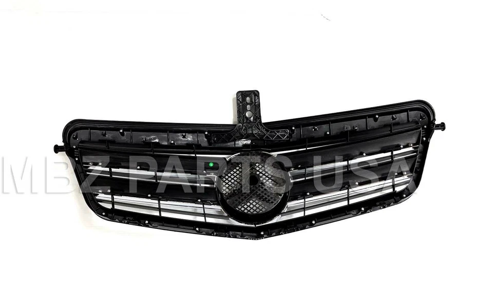 Rejilla Clase E totalmente cromada E63 E550 E350 sedán 2010 2011 2012 2013 4 puertas nueva Foto 4 de 4