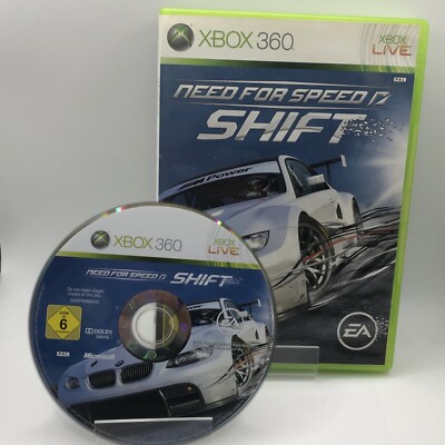 Need For Speed: Shift (Microsoft Xbox 360, 2009) Guter Zustand