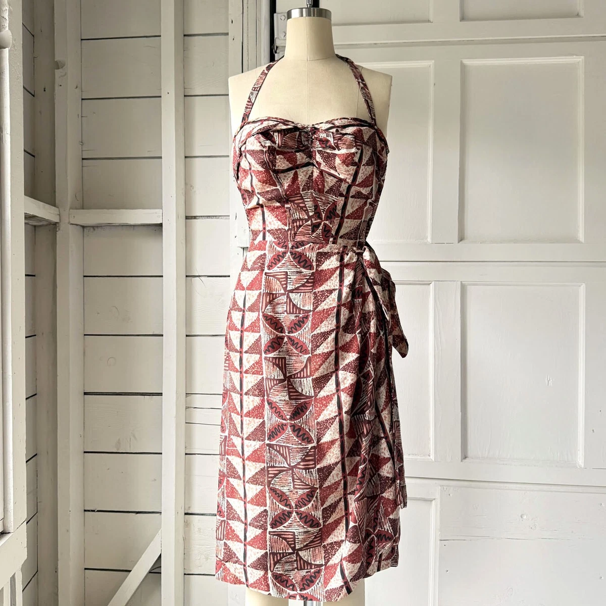 vintage hawaiian halter dress products for sale Tiana pittelle